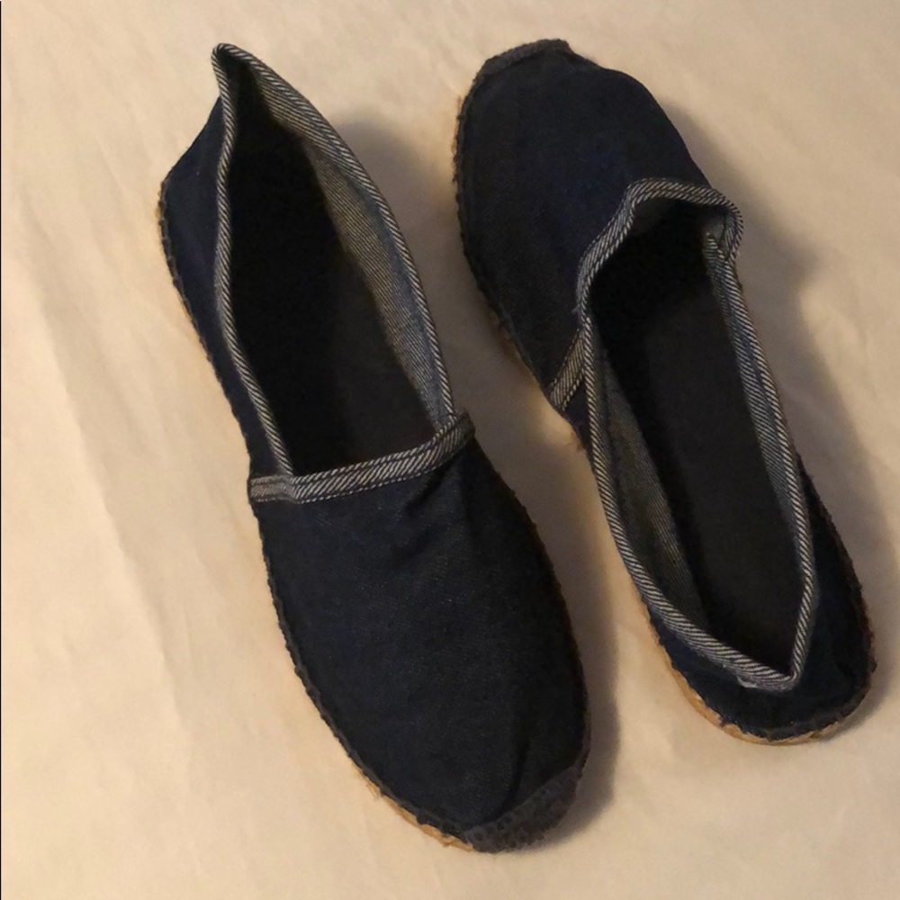 Denim Espadrilles. Bought in FRANCE.